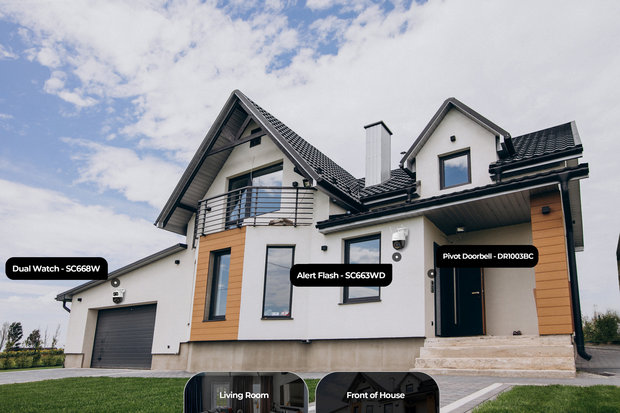 Exterior Home Protection - Pivot, Alert Flash